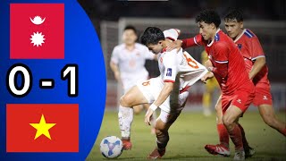 Nepal Vs Vietnam 0-1 Highlight