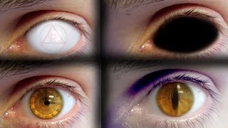 REAL LIFE Anime Eyes #5 (Orochimaru, Saiyan, Demon...)