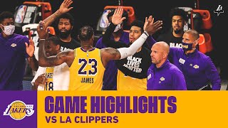 HIGHLIGHTS | Los Angeles Lakers vs. LA Clippers