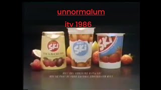 Unnormalum Presents Werbeblock Commercial Werbung - Itv 1986
