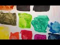 Faux Sumi-e Stamped Postcard & Inktense Travel Palette Idea {and stamp giveaway!}