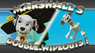 Marshalls Double Wipeouts Season 6 - Pups Save The Squirrels & Pups Save A Roo