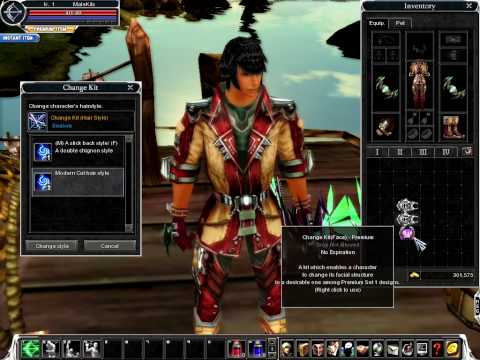 Cabal Online Male Change Kit HairStyle and Face PREMIUM I show you how can 