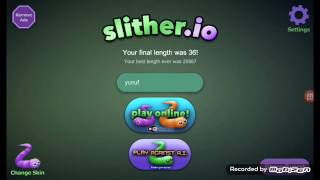 Birinciliğe Sinir Krizi Slither.io