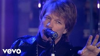 Bon Jovi - What Do You Got? (Live On Letterman)