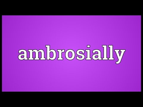 Header of ambrosially