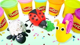 Play Doh Hamur Oyunları. Oyun Hamuru Ile Hayvanlar