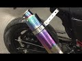 ホンダ　エイプ　Ａｐｅ　ＦＩ　チタンカラーステンマフラー　ダウンフェンダー　スモーククリアーライト　ＰＩＡＡホーン　アルミハンドル　ブリッジ付き　バイク買取センターMCG福岡