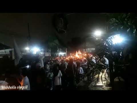 iring irigan di malam hari menyambut #Bulan Ramadan tahun 2022