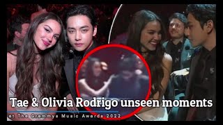 BTS V / Taehyung & Olivia Rodrigo UNSEEN + NEWS moments at The Grammy Awards 202