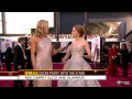 Jennifer Lawrence, Anne Hathaway Shine on Red Carpet at Oscars 2013