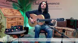 Javier Castaño 2023 Flamenco Guitar For Sale Played By José Andrés Cortés