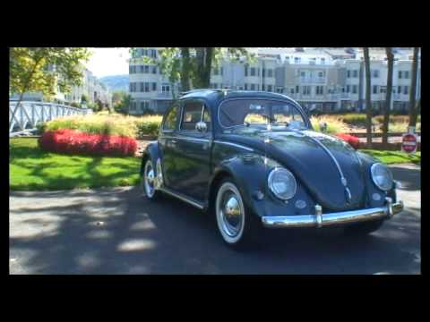 Classic Vintage 1956 VW Volkswagen Beetle Bug Oval Window Ragtop Type 1 