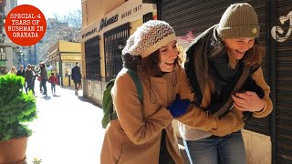 In Granada City Part 18. Funniest Reactions. Statue Prank
