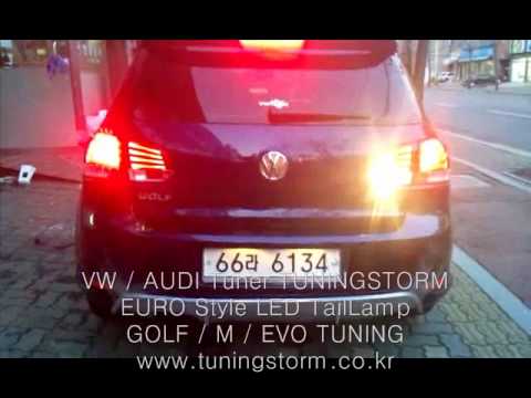 VW GOLF 6 EURO Style LED