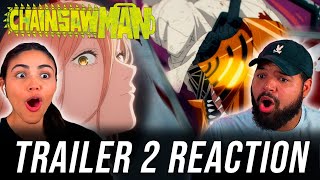 THIS LOOKS AMAZING !! Chainsaw Man -  Trailer 2 REACTION