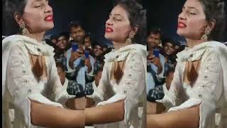 Sanjana Choudhary Mewati Asmeena Nach Program Mewati Aslam Singer Mewati Sarid Pahat