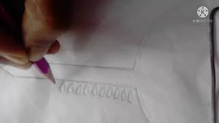 Kameez Neck Drowning And Hand Embroidery Tutorial Pencils Drawing Tutorial