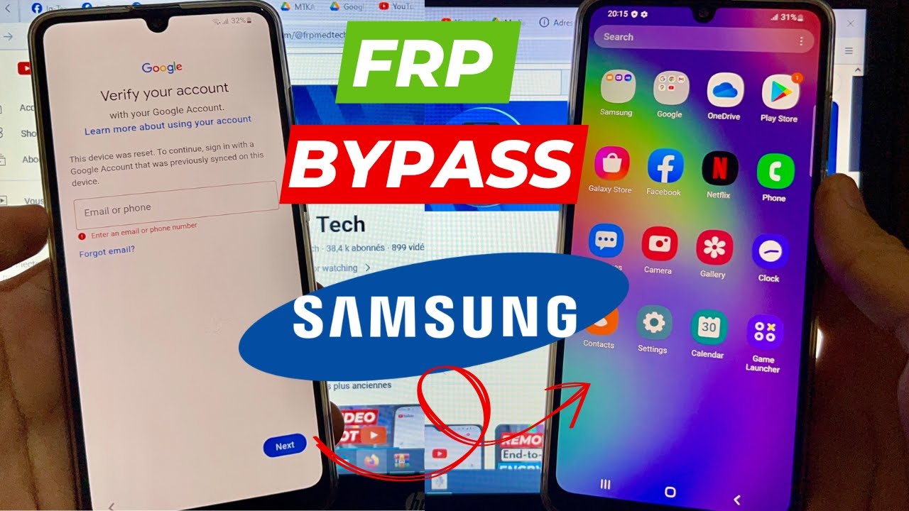 Samsung FRP Bypass Android 13-14 Google Account Remove Samsung FRP Bypass Android 13-14 Google Account Remove