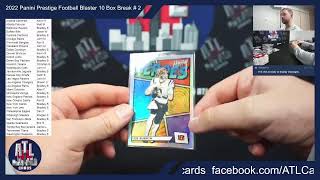 2022 Panini Prestige Football Blaster 10 Box Break # 2