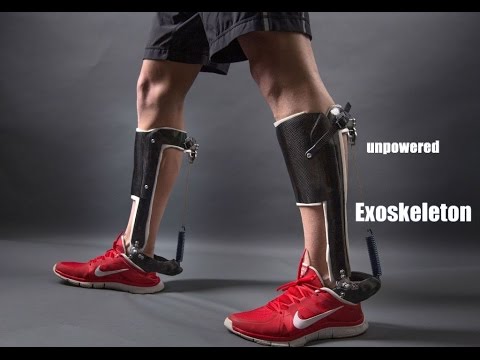 Unpowered ankle exoskeleton to improve Walking Efficiency