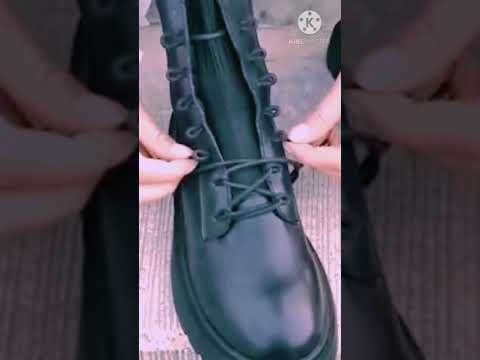 cách buộc dây giày cực đẹp - how to tie shoelaces is super nice