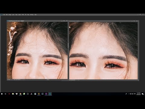 XÓA SỢI TÓC BẰNG CÔNG CỤ J TRONG PHOTOSHOP & NGHE NHẠC CỰC HAY