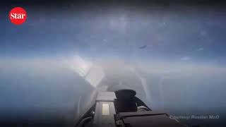 Tehlikeli Yakınlaşma Su-27Ler Abd B-52Lerini Böyle Yakaladı