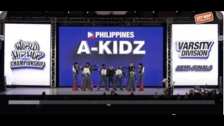 A-Kidz - Philippines Varsity Division 2024 World Hip Hop Dance Championship Semifinals