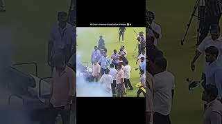 Ms Dhoni In Velammal Cricket Stadium At Madurai