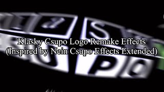 Klasky Csupo Logo Remake Effects Inspired By Nein Csupo Effects Extended