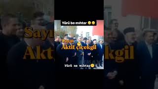 Konuşmasında Heyecanlanan Muhtar