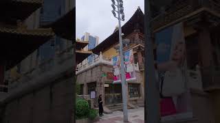 Walking By Jingan Temple, Shanghai