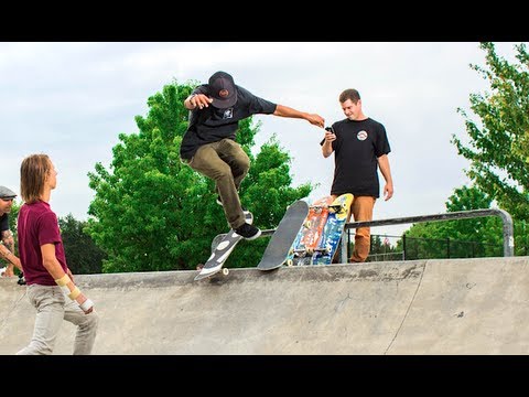 2 Boards 1 Jump - Skateboarding Circus Tricks