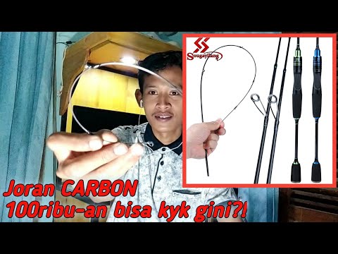 Review Joran Sougayilang A-MKLZB18 ||  Joran CARBON ramah kantong