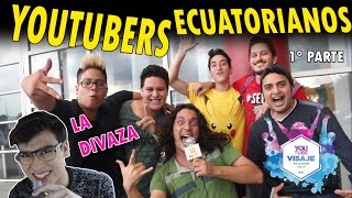 Youtubers De Ecuador Ft. La Divaza, The Party Band, Lonrot Visaje 1 Parte