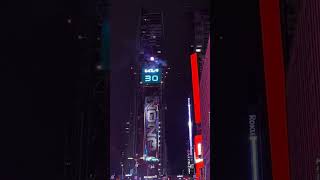 Отсчёт До Наступления 2024 Года. New York. Time Square.