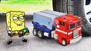 Spongebobs Unstable Experiment Car Crashes Into Things