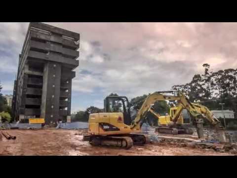 Time-lapse construção Avenues SP by Filmistas.
