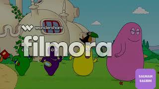 Barbapapa One Big Happy Family Instrumental Intro In Pitch Black