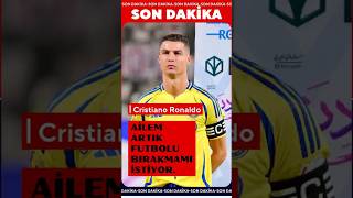 Ronaldonun Kararı Şaşırttı Yoksa Futbolu Bırakacak Mı?