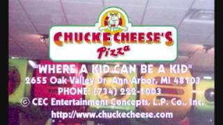 Chuck E. Cheese's Pizza Ann Arbor, MI Advertisement