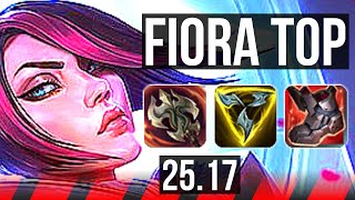 Fiora Vs Irelia Top Kr Master 25.17