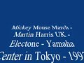 Mickey Mouse March by Martin Harris - Electone