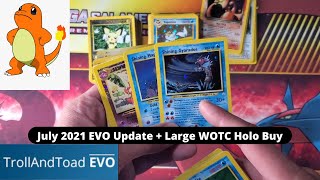 July 2021 Pokemon Sales - Troll And Toad Evo - Wotc Holo Collection Purchase