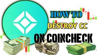 How To Destroy Your Cc Coins.. On Coincheck App