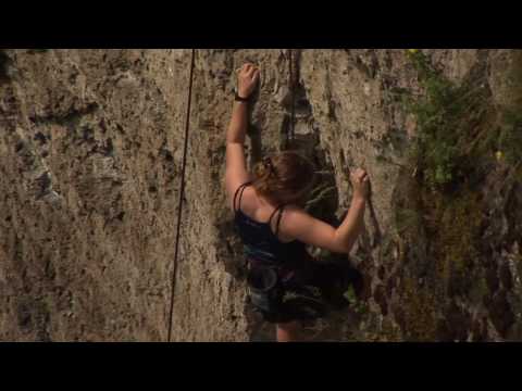 SALEWA Rockshow im Frankenjura - Klettern am Roten Felsen