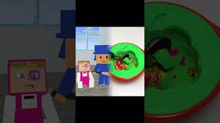 Pocoyo And Baby Masha