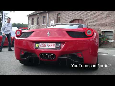 Ferrari 458 Italia Sound Lovely downshifts 1080p HD