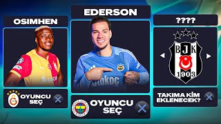 Fc 26 Süper Li̇gde Her Takimdan 1 Oyuncu Alma Rebuild